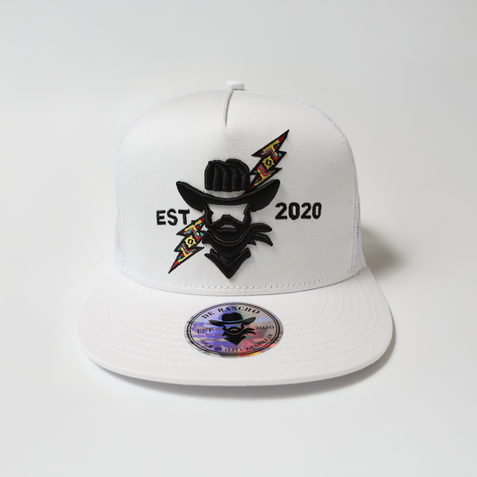 De Rancho Thunder Hat (White) DR140
