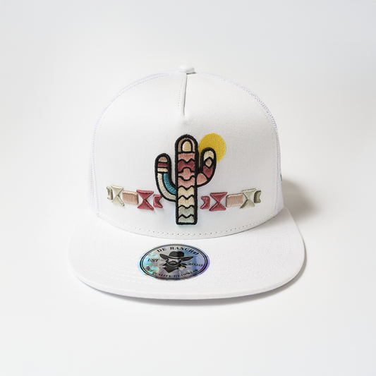 De Rancho Cactus Hat (White) DR147