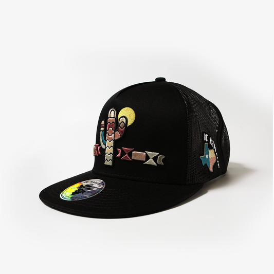 De Rancho Cactus Hat (Black) DR148