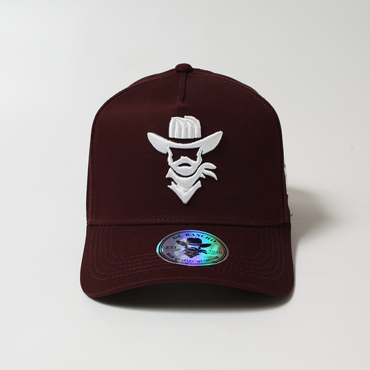 De Rancho a-frame hat Burgundy
