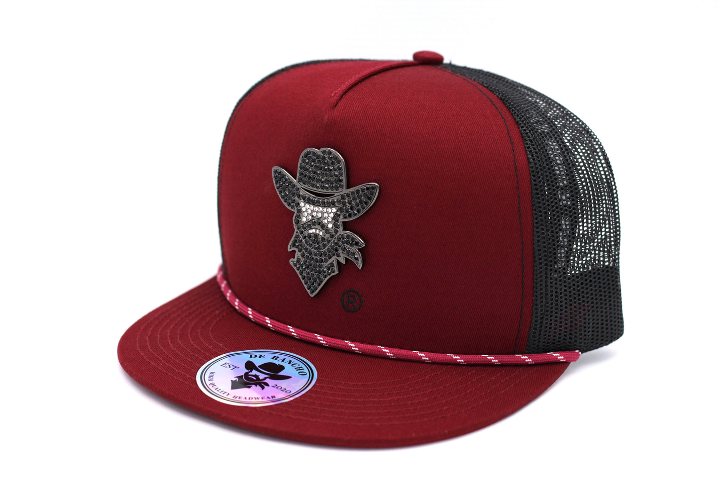 De Rancho DIAMOND DUST Special Edition Hat (Burgundy)