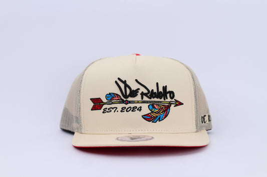 De Rancho Ancient Arrow Hat (Cream) DR250