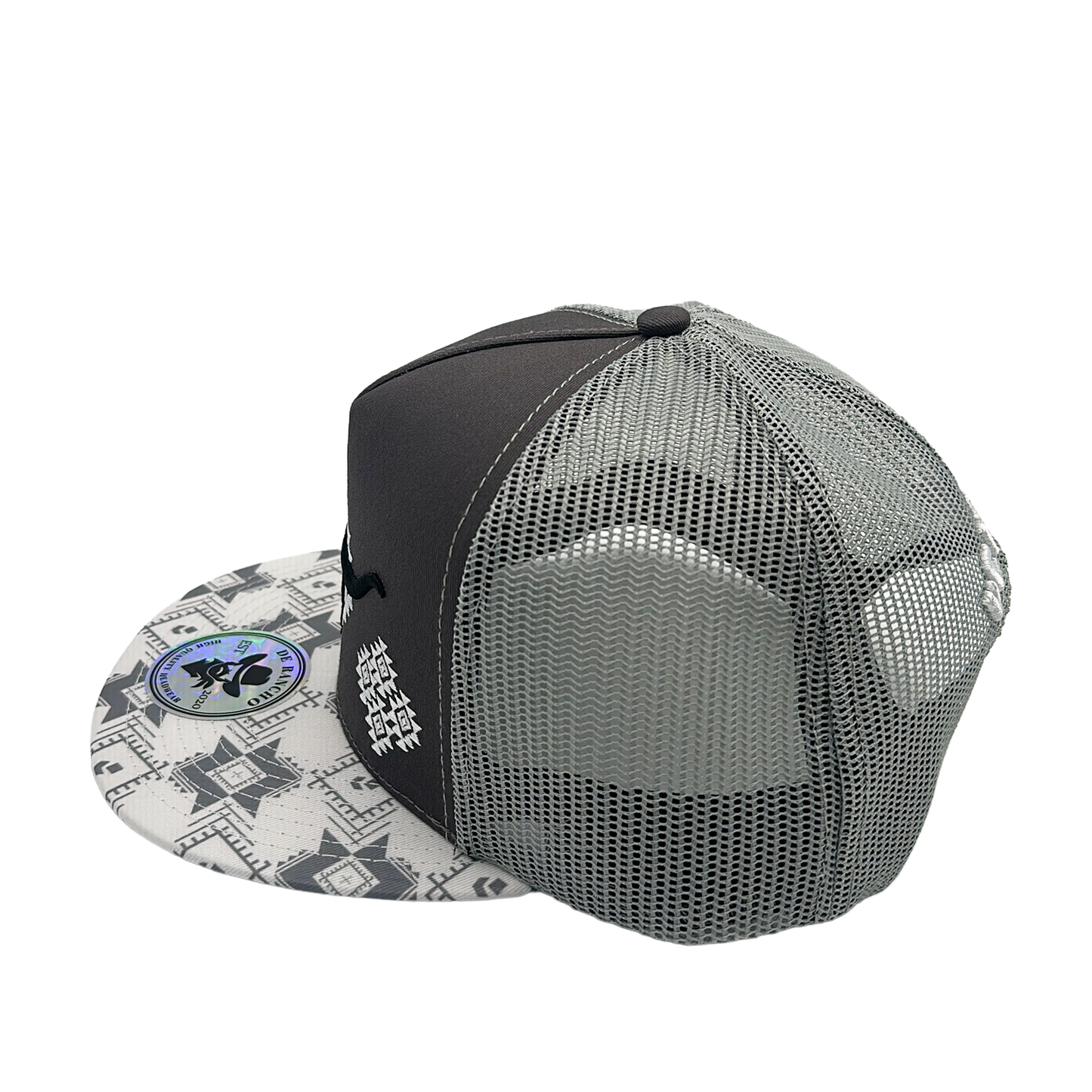 De Rancho Longhorn Calavera (Gray)