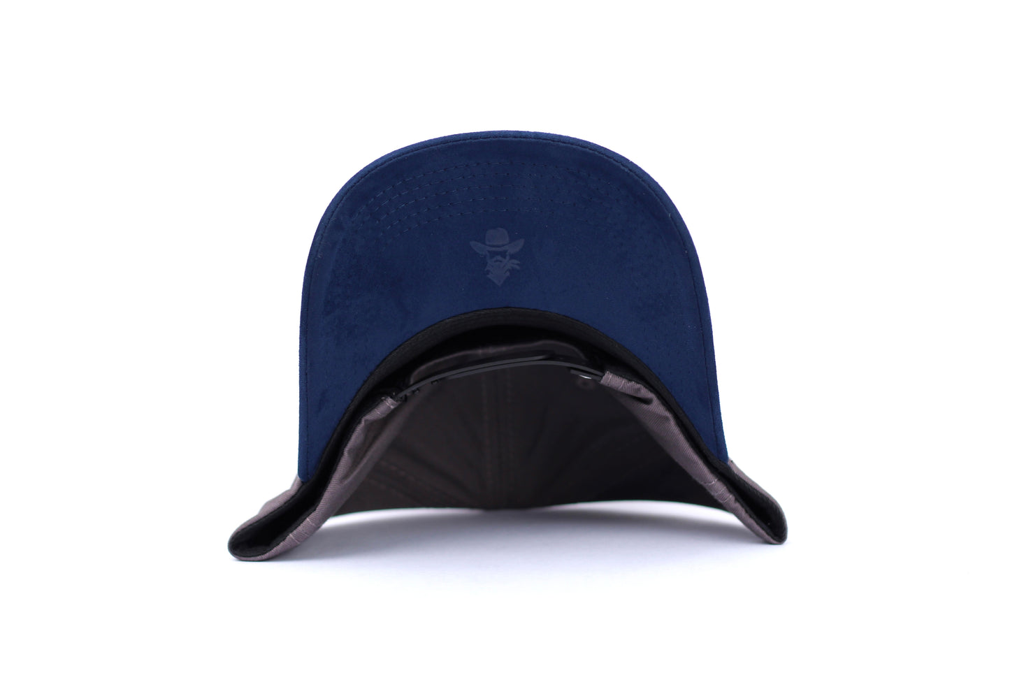 De Rancho a-frame hat (Gray/Navy Blue) DR263