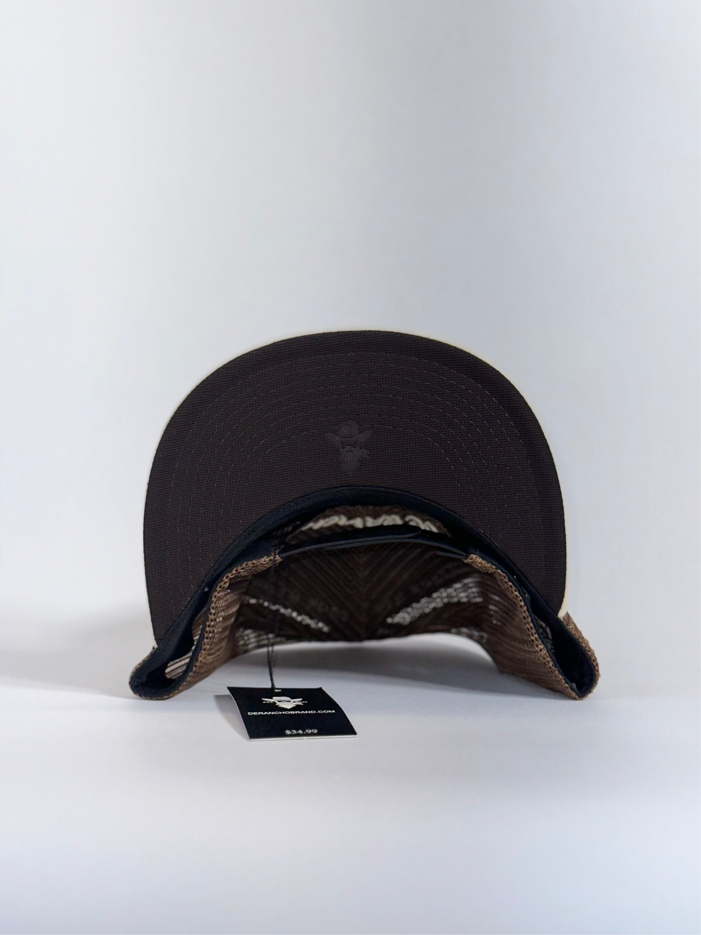 De Rancho Wanted Hat (Cream/Brown) DR217