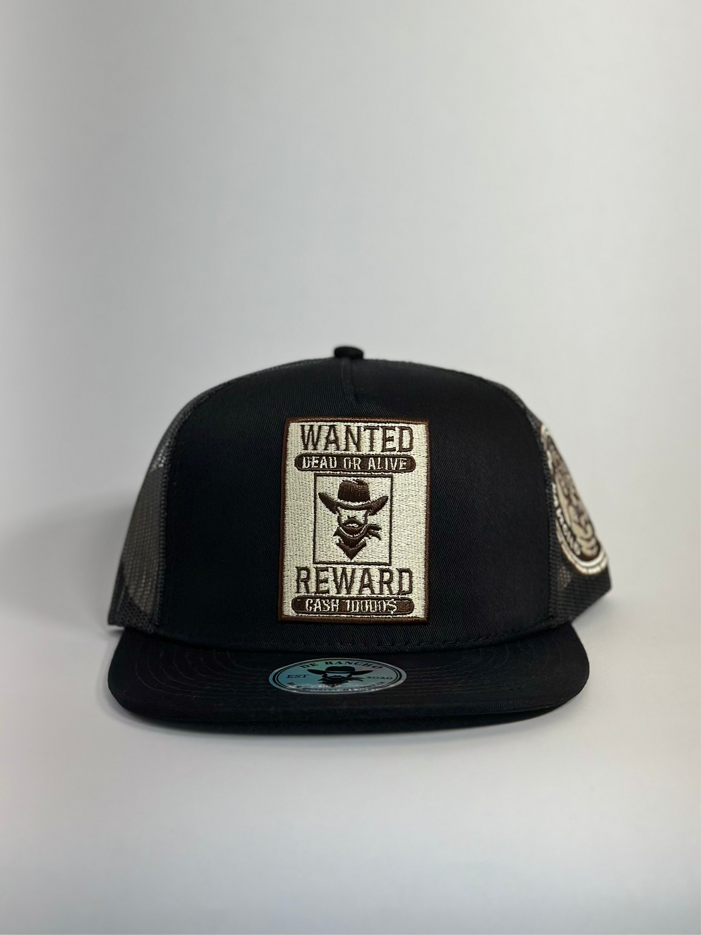 De Rancho Wanted Hat (Black) DR218