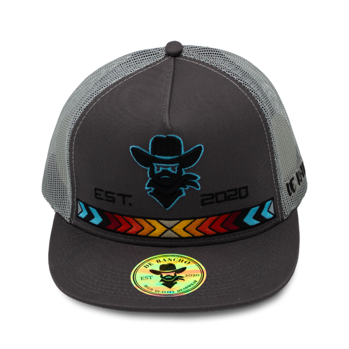 Cowboy Tribal Line (Gray)