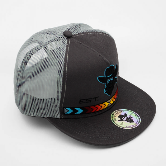 Cowboy Tribal Line (Gray)