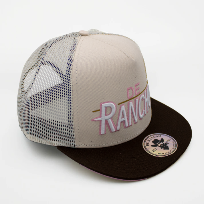 De Rancho Apache Feather Hat (Khaki)