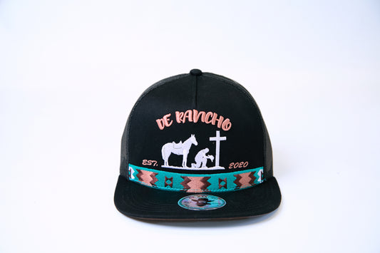 De Rancho Oración Hat (Black) DR190