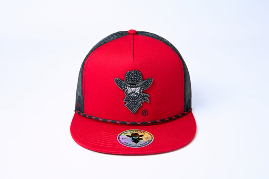 De Rancho DIAMOND DUST Special Edition Hat (Red) DR193