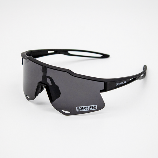 Black Frame Cycling Sunglasses